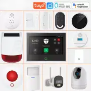 LOT Wireless WiFi Home Alarm System Security Protection Built-in 5000mAh Battery