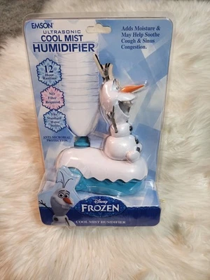 NEW Emson: Disney's Ultrasonic COOL Mist Humidifier with Frozen OLAF Character