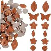 GOOHOCHY Mosaic Tiles Unique Handmade Butterfly Decorations Mosaic Gems for Crafting Art Materials for Home Decoration and Creative