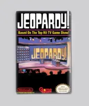 Jeopardy! NES - 2"x3" Fridge MAGNET (nintendo retro