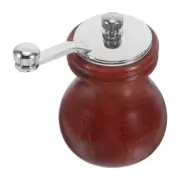 Wooden Pepper Mill Salt and Grinder Set Spice Hand Manual Coffee