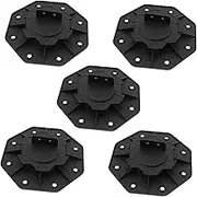 Mikinona Deck Support Base Adjustable 5pcs Floor Supports Deck Pedestal for Paver