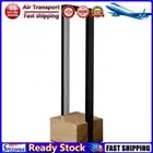 LF# LED Table Lamp USB Square Bedside Lamp 3 Color Temp Stepless Dimmable (Black