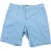 $195 Vince Lightweight Griffith Chino Shorts Smoke Blue Shorts Mens Size 31 Slim