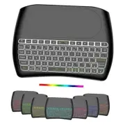 Mini Wireless Bluetooth Keyboard with Touchpad, Upgrade RGB D8 D8 Dual mode
