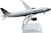 Pre-Built Model Aircraft 18CM 1/200 Scale Highly Detailed Airliner Model for British Airways A320 G-BUSJ Aircraft Collectible Model Miniature Airplane Model