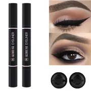 Black Eyeliner Liquid Eyeliner Fast Drying And Black Eyeliner Pen Suitable 2PCS