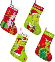 4 Pack Christmas Stocking,18 Inch Large Christmas Stockings Christmas