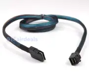 NEW HD Mini SAS 36Pin SFF-8087 to SAS SFF-8643 Raid Data Server Cable 1M/100CM