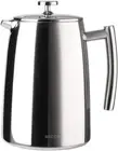 Secura French Press Coffee Maker, 50-Ounce, 18/10 Stainless 50 oz, Silver