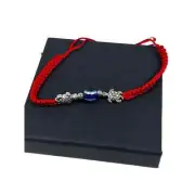 Tortoise Turtle red silver Nylon adjustable New bracelet