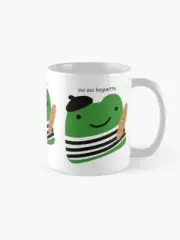 oui oui baguette french frog Coffee Mug 11oz-15oz, funny Coffee Mug