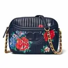 Tory Burch Fleming Soft Printed Leather Camera Crossbody Bag W5 *2