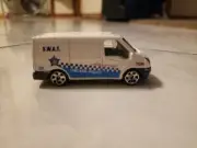Custom Matchbox 2006 Ford Van Chicago Police Swat Van