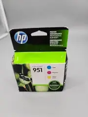 Genuine HP 951 Ink Cartridge Tri-Color 3 Pack Original OEM Sealed Exp 04/16
