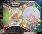 Pokemon TCG Shining Fates ELDEGOSS Happy Match Booster Pack Tin Factory Sealed