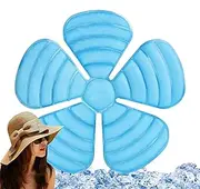 [Generic] Lightweight Cooling Hat Insert - Cooling Protective Helmet Liner Helmet Cooling Pad | Ice Hat Insert, Summer Cooling Hat Insert, Comfortable Cooling Cap Insert, Head Ice Pack for Mountaineering,
