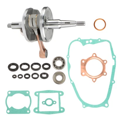 Rebuild Engine Kit Crankshaft Bearings Complete Gasket For Blaster 200 1987-2006