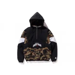 台北 現貨 Bape Starter Pullover A Bathing Ape 外套 衝鋒衣 連帽 帽t XL