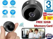 AU 1080P HD Mini Wifi Wireless IP Hidden Spy Camera Security Cam Network Monitor