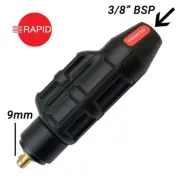 CK Safe-Loc 25mm Dinse Power Adaptor - Gas Through. For CK 3/8" Torches