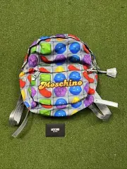 Moschino Candy Crush Backpack Rare And Collectible Jeremy Scott Authentic New