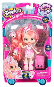 SHOPKINS SHOPPIES S8 W3 THEMED DOLL SINGLE PACK PINKIE COLA
