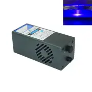 High Power 450nm 10W Laser Engraving Module Fixed Focus Micro-Engraving Cutting