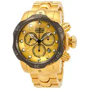 Original Invicta Venom Chronograph Gold Dial Men's Watch 23894