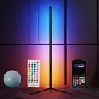 Corner Floor Lamp, Smart RGB Led Floor Light, 16 Million Colors& 44+ Scene, W...