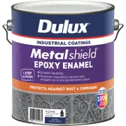 Dulux 4L Metalshield Epoxy Enamel Gloss Paint Ultra Deep - 4L