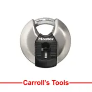 Master Lock EXCELL Disc Padlock - Shrouded Boron Carbide Shackle