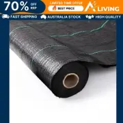 Weed Mat 1.83x50m Weed Control Landscape Fabric Garden Ground Cover 50-BK