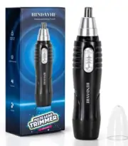 HTNDAYHE Nose and Ear Hair Trimmer Dual Edge Blades for Men and Women Easy Clean