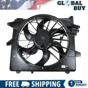 New Radiator Cooling Fan Motor Blade Shroud For 2005-14 Ford Mustang