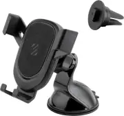 SCOSCHE GHVWD GRAVITYDROP 3-In-1 Suction Cup or Vent Car Mount | Dash Mount, ...