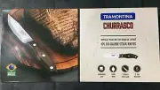 STEAK KNIVES SET QUALITY TRAMONTINA CHURRASCO 4pc RIO GRANDE FOR THE BBQ LOVER