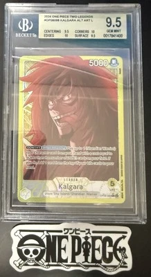 BGS 9.5 One Piece OP08-098 L* Kalgara Alt Art - English - Two Legends - Graded