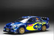 1:18 Sunstar H5580 Petter Solberg Subaru Impreza WRC06 3rd Wales Rally GB 2006