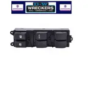 ISUZU DMAX POWER WINDOW SWITCH RH FRONT (MASTER SWITCH), DUAL CAB, RC, 05/12-06/