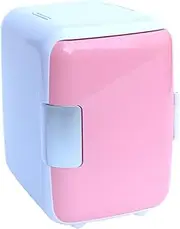 [ULTECHNOVO] 4l Car Refrigerator Freezer Dual Use Mini Cooler Warmer Electric Portable Travel Fridge
