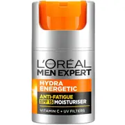 L'Oreal Paris Men Expert Hydra Energetic Anti-Fatigue Moisturiser SPF15+ - 50ml