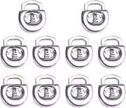 10Pcs Universal Metal Baseball Glove Locks Spring Cord Lock Shoelace Locks for A