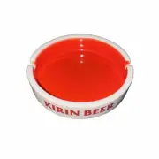 NIB New Lot Of 5 Kirin Ichiban Ashtray Sakura Made In Japan Japanese Beer 4.125"