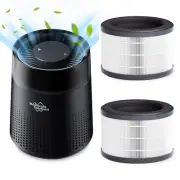 MSB5 H13 HEPA Air Purifier Home Remove Allergies Smoke Pet Odor Dust+ 2 Filter