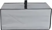 AF-WAN Heavy Duty 600D Long Slot 4 Slice Toaster Dust Cover Waterproof Anti-UV, Perfect for Elite Gourmet ECT-3100/Mueller MT-110ss (Silver)