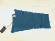 Mirror In The Sky Light Blue Cashmere Scarf - 45"