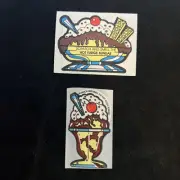 Vintage 80’s MELLO SMELLO Scratch & Sniff Stickers - Hot Fudge Sundae