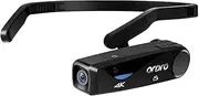 Camcorder 4K Head Mounted Camera ORDRO EP6 Rechargeable Wearable 4K Video Camera FHD 1080P 60FPS Vlog Camera Recorder Lightweight Wifi Hands-off Camera Webcam (Come with 32GB MicroSDHC U3 Memory Card)