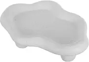 DONFAMDS Shape Ceramic Jewelry Tray Minimalist Decorative Trinket Dish for Vanity Key Storage and Home Organization for Bedroom and Living Decor